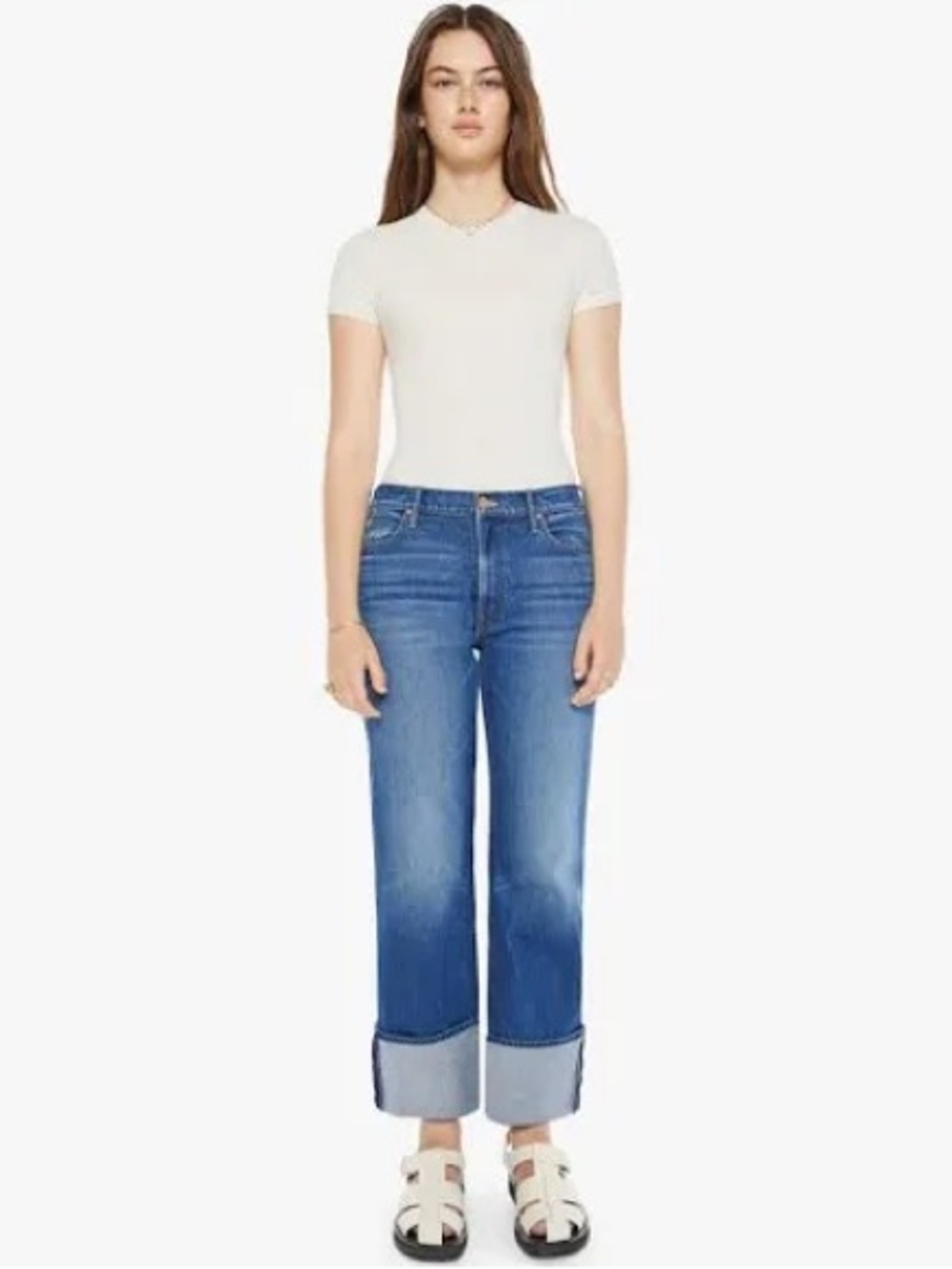 Mother Checkerboard Duster Flood Cuff